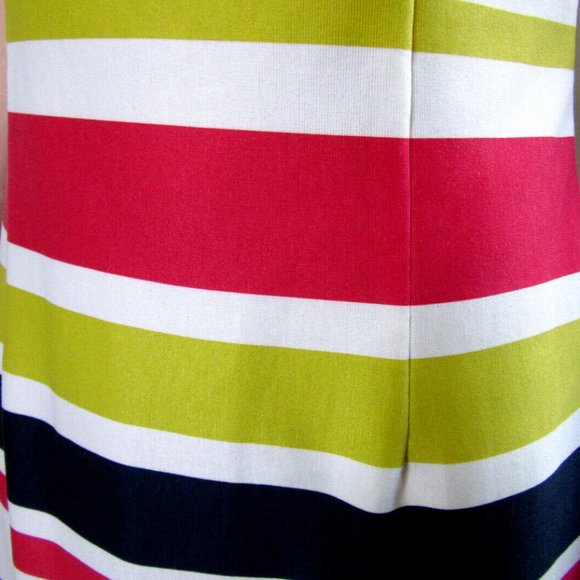 Womens Striped Sheath Dress, Summer Office Workwear Sunday Spring UK 10 is USA 6 - Picture 6 of 10